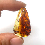 Yoowei Natural Piebald Amber 100% Genuine Unique Pendant Necklace Diy New Oval Water Drop Fashion Jewelry Original Reiki Stone