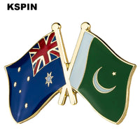 Pakistan Flag Laple Pin Badge Brooch