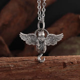 Fashionable Flying Eagle Animal Pendant Necklace Men's Personalized Motorcycle Rock Cycling Hip-Hop Trendy Jewelry