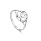 Unift Buddhism Hindu Yoga Om Aum Rings For Women Supernatural Talisman Stainless Steel Amulet Jewelry Religious Meditatio Gifts