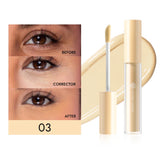 YOUNG VISION 6 Colors Hydrating Fresh Concealer Brightens Skin Tone and Covers Blemishes and Dark Eye Circles Concealer