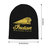 Indians Motorcycle Warm Knitted Cap Fashion Bonnet Hat Autumn Winter Outdoor Beanies Hats for Unisex Adult