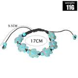 Turtle Hand Woven Bracelet Bohemian Style Ocean Series Vacation Style Turtle Woven Ankle Chain