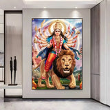 Indian Hindu Goddess Lord Hanuman Poster HD posters Self adhesive waterproof ideal for living room bedroom bar decoration