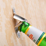 Zinc Alloy Wall Bottle Opener Kitchen Bottle Opener Retro Alloy Wall Mounted with Screws Party Antique Beer Bottle Opener
