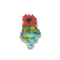 3D Albania Fridge Magnet - ‌Cute Decorative Room Decor, Strong Refrigerator Magnets