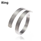 Exquisite Quran Verses Ayatul Kursi Bracelet Islamic Muslim Stainless Steel Jewelry Men\\\\'s Arabic Calligraphy Bangles Ramadan