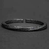 YIZIZAI Retro Mobius Bangle Bracelet Unisex Luxury Black Romantic Couple Jewelry Unique Personality Gift for Men & Women