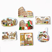 Europe Italy Roma Verona Flavor 3D Refrigerator Magnets Fridge Magnetic Tourist Souvenir Decoration Articles Handicraft Gifts