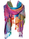 Fashion Women's Silk Scarf Luxury Satin Shawl Wraps pashmina scarf