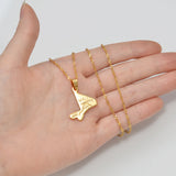 Anniyo Mali Map Pendant Necklaces Jewelry for Women Girls #300510