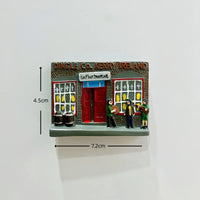 Irish Tourist Souvenirs Celtic Black-faced Goat Dingle Peninsula Town Tourist Souvenir Magnetic Refrigerator Magnet Fridge Stick