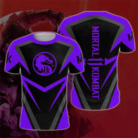 Mortal Kombat 11 T-Shirts Fighting Game Element 3D Print Cosplay Streetwear Fashion Summer Women Men O-Neck Sport TShirt Tops
