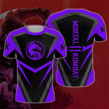 Mortal Kombat 11 T-Shirts Fighting Game Element 3D Print Cosplay Streetwear Fashion Summer Women Men O-Neck Sport TShirt Tops