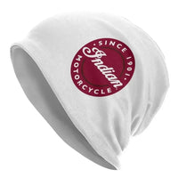 Indians Motorcycle Warm Knitted Cap Fashion Bonnet Hat Autumn Winter Outdoor Beanies Hats for Unisex Adult