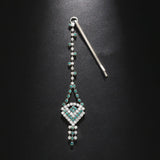 Boho Rhinestone Tassel Forehead Chain Head Band Indian Wedding Decoration Bridal Jewelry Head Chain Hair Accessories Gifts