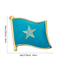 300+Different World Flag Badge Country Flag Pin Lapel Pins Brooch
