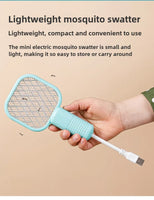 Household usb purple light mosquito killer lamp electric mosquito swatter trap and kill mosquitoes outdoor picnic portable car