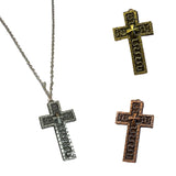 Exquisite Double-layered Cross Snake-shaped Pendant Necklace For Men Women Personalized Punk Necklace Jewelry Accessories Gifts