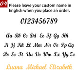 My Shape Custom Name Phone Number Keychain for Car Anti-lost Keyrings Personalized Name Keyholder Stainless Steel Jewelry Gifts