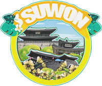 Decorative Magnets for Suwon  Incheon Busan Jeju Seoul South Korea City Landmark Souvenirs 3D Wooden Fridge Stickers