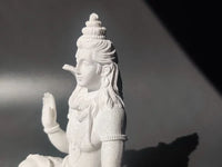 Sandstone Shiva Statue Yoga Figurine Zen Meditation Buddha Decor India Religion Feng Shui Craft  Home Decoration Accessories