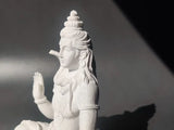 Sandstone Shiva Statue Yoga Figurine Zen Meditation Buddha Decor India Religion Feng Shui Craft  Home Decoration Accessories