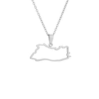 The new stainless steel glossy openwork Salvadoran pendant necklace is a bestseller for men and women on Amazon