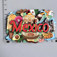 Fridge magnet Mexico Cancun Tourist Souvenirs Los cabos Margaritaville Chichen Itza Magnetic Refrigerator Stickers Home