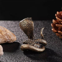 Copper Brass Mini Snake Antique Bronze Decor Figurines For Interior Decoration Desktop Ornament Pure Copper Miniatures Statue