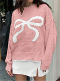 Warm Knitted Sweater Mujer for Women, Perfect for Christmas