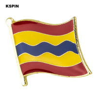 Curacao Flag Lapel pin badges for clothes Pin badges safety pin brooch XY0519