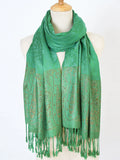 Fashion Women's Silk Scarf Luxury Satin Shawl Wraps pashmina scarf