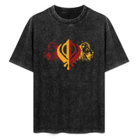Sikh Khanda Lion for all Sikhs T-Shirt Louboutins tees luxury clothes men