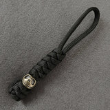 Vintage Hand-knitted Lanyard Keychain Biker helmet Pendant Paracord Rope weave Accessories Bag Hanging Handmade Car Keyring