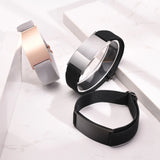Vnox Custom Picture Photo Bracelets for Men Women, Adjustable Wristband, Personalized Image Text Name Momerial Bracelets Gift