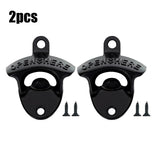Zinc Alloy Wall Bottle Opener Kitchen Bottle Opener Retro Alloy Wall Mounted with Screws Party Antique Beer Bottle Opener