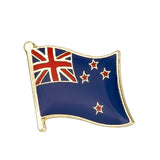 Flags, badges, and pins of countries around the world-
