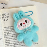 Cute Rabbit Plush Doll Keychain Versatile Trendy Doll Bag Pendant Girl Kawaii Keychain Decoration Birthday Holiday Gift