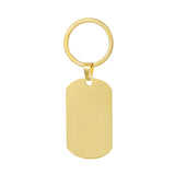 Custom Laser Engrave Photo Text Tag Key Chain Stainless Steel Personalized Name Date Key Ring  Anniversary Gift Daily Jewellery
