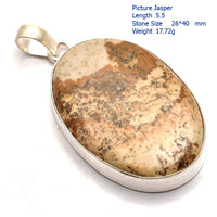 Genuine Agate Labradorite Jasper Agate Sodalite Blue Topaz Amethyst Turquoise  Pendant  Sillver  Overlay over Copper