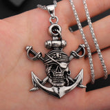 Trendy Retro Crow Prairie Wolf Double Sided Viking Tomahawk Pendant Necklace Charm Men's Necklace Metal Accessorie Party Jewelry