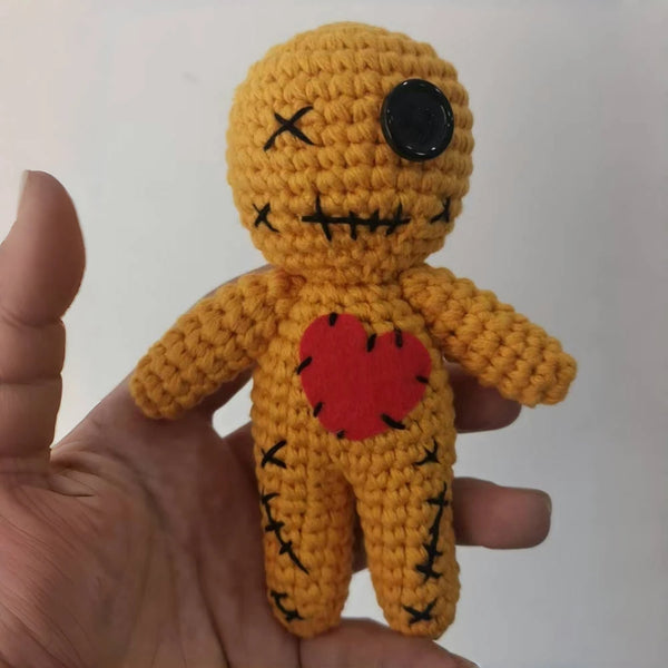 Various Color Handmade Thai Voodoo Doll Unique Creepy Horror Party Ornament Witchcraft Trick Props for Halloween Christmas Decor