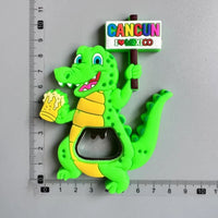 PVC Fridge Magnets Tourist Fridge Magnets for Cancun Mexico Honduras Fridge Decorations Stickers Home Decor