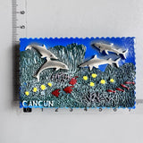 Fridge magnet Mexico Cancun Tourist Souvenirs Los cabos Margaritaville Chichen Itza Magnetic Refrigerator Stickers Home