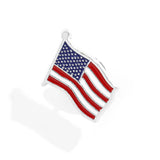 Fashion USA American Flag Brooch Anime Enamel Pin Custom Badge Lapel Pin Halloween Accessories Jewelry Gift