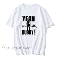 Men Sports TShirt Yeah Buddy Ronnie Coleman Body Building Graphic T Shirts Male Casual Fashion Tops Ropa Hombre Summer XS-4XL