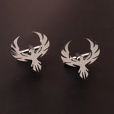 Sikh Symbol Stainless Steel Cufflinks For Mens Lion Cuff Button Eagle Cross For Wedding Shirt Badge Pin Shirt Cufflinks for wed
