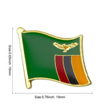 Brunei Uganda Ukraine Uruguay Uzbekistan Spain Greece Singapore New Zealand Hungary Armenia Iraq Flag Badge Lapel Pins Brooch