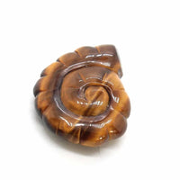 Crystal Stone Carved Spiral Pendants For Women Necklace DIY Amethyst Rose Quartz Labradorite Fluorite Agate Pendant Man Jewelry
